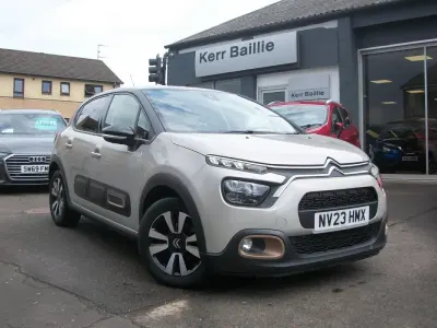 Used Citroën C3 PureTech 81 HP (59 kW) 2023 Beige Hatchback