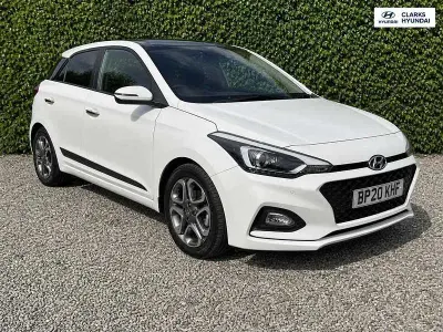 Used Hyundai i20 Premium SE 2020 White Hatchback