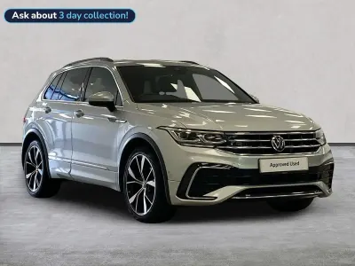 Used VW Tiguan R-line 150 HP (110 kW) 2021 Silver SUV