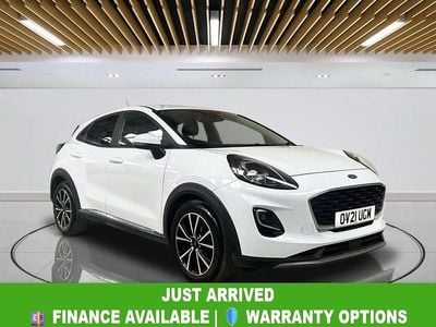 Used Ford Puma Titanium 125 HP (91 kW) 2021 White SUV
