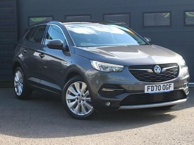Used Vauxhall Grandland X Elite 130 HP (95 kW) 2020 Grey SUV
