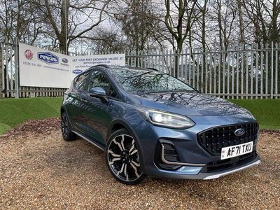 Used Ford Fiesta Active 125 HP (91 kW) 2022 Blue Hatchback