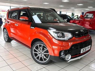 Used Kia Soul Sport 201 HP (147 kW) 2018 Wild orange SUV
