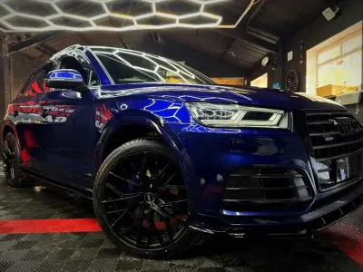 Begagnad Audi Q5 S-Line 190 HK (139 kW) 2019 Blå SUV