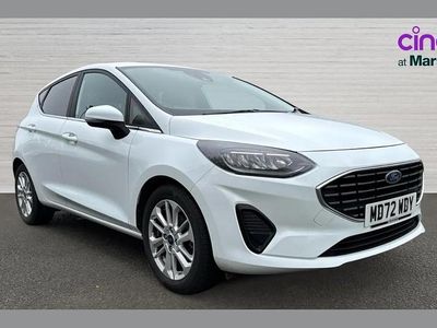 Used Ford Fiesta Titanium 100 HP (73 kW) 2023 White Hatchback