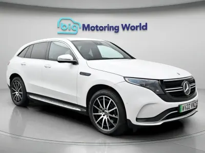 Usado Mercedes EQC400 AMG line 300 kW (408 HP) 2022 Branco SUV