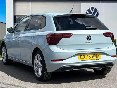 Used VW Polo Edition 95 HP (69 kW) 2026 Blue Hatchback