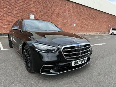Used Mercedes S350 AMG line 2021 Black Sedan