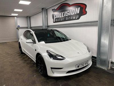 Used Tesla Model 3 Long Range AWD 366 kW (498 HP) 2020 White Sedan