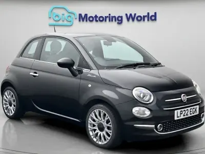 Used Fiat 500 Dolcevita 70 HP (51 kW) 2022 Black Hatchback