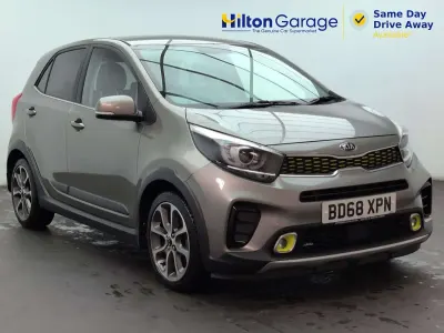 Used Kia Picanto X-Line 83 HP (61 kW) 2018 Silver Hatchback