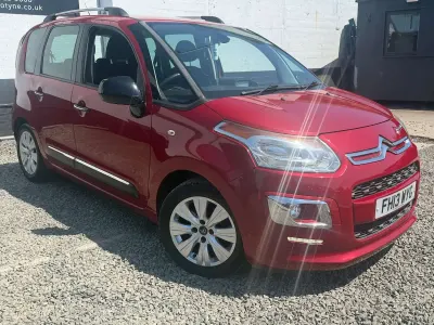 Used Citroën C3 Picasso Exclusive 120 HP (88 kW) 2013 Red MPV