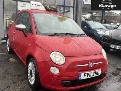 Red Used 2011 Fiat 500 S Hatchback | £2,590 (Expensive)