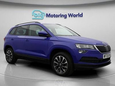 Used Skoda Karoq SE Drive 150 HP (110 kW) 2021 Blue SUV