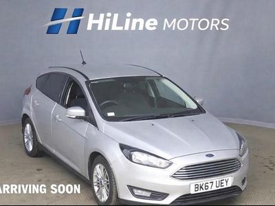 Used Ford Focus Zetec 120 HP (88 kW) 2017 Silver Hatchback