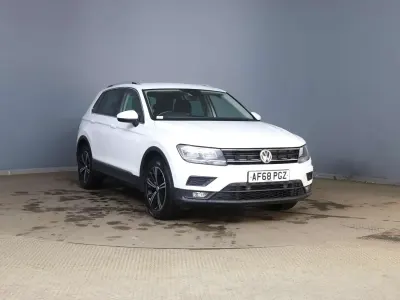 Second-hand VW Tiguan SE 150 CP (110 kW) 2018 Alb SUV