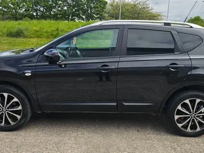 Used Nissan Qashqai N-TEC 117 HP (86 kW) 2012 Metallic black SUV