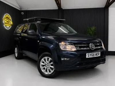 Used VW Amarok Trendline 163 HP (119 kW) 2018 Blue Pickup