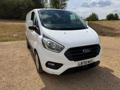 Used Ford Transit Custom Trend 126 HP (92 kW) 2021 White Van