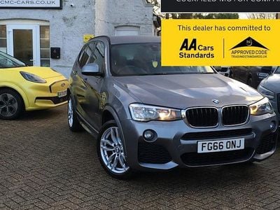 Grey Used 2016 BMW X3 M Sport SUV | £14,690 (Fair price)