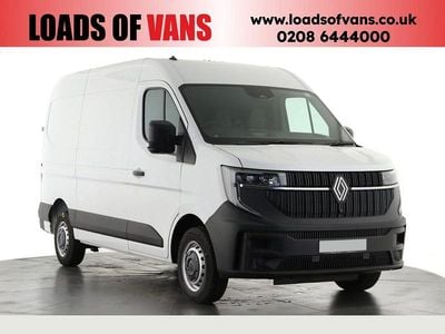 Solid mineral white New 2025 Renault Master Van | £23,990