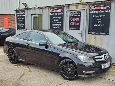 Used Mercedes C220 AMG 2013 Black Coupe