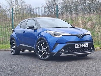 Used Toyota C-HR 122 HP (89 kW) 2017 Blue SUV