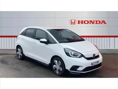 Used Honda Jazz Hybrid 107 HP (78 kW) 2023 White Hatchback