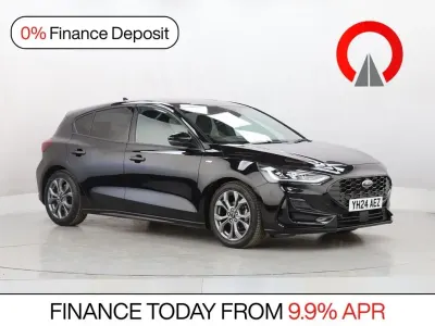 Used Ford Focus ST-Line 125 HP (91 kW) 2024 Black Hatchback