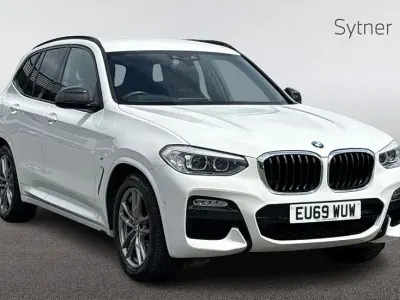 Used BMW X3 M Sport 184 HP (135 kW) 2019 White SUV