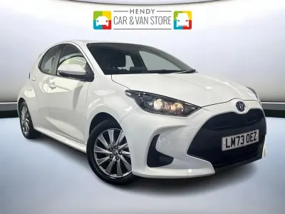 Used Toyota Yaris Hybrid 2023 White Hatchback
