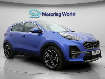 Used Kia Sportage GT-Line S 134 HP (98 kW) 2021 Blue SUV