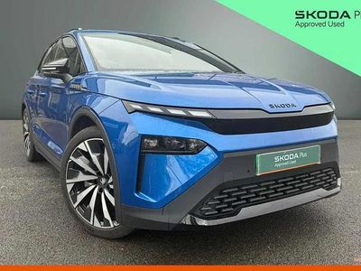 Blue Used 2025 Skoda Elroq SportLine SUV | £33,980 (Fair price)