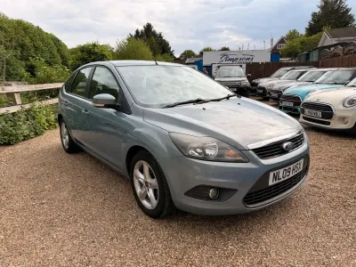 Used Ford Focus Zetec 99 HP (72 kW) 2009 Blue Hatchback