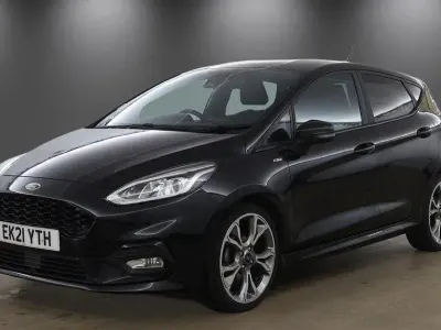 Begagnad Ford Fiesta ST-Line X 125 HK (91 kW) 2020 Svart Halvkombi