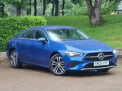 Used Mercedes CLA180 Sport Edition 136 HP (100 kW) 2025 Blue Sedan
