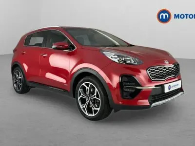 Używany Kia Sportage GT-Line 177 KM (130 kW) 2021 Czerwony SUV