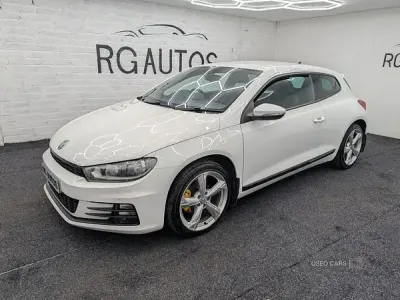 Begagnad VW Scirocco GT 2015 Vit Sportkupé