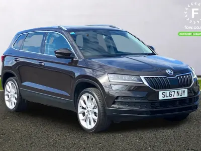 Used Skoda Karoq 150 HP (110 kW) 2018 Brown SUV