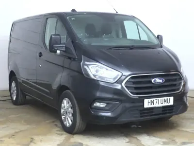 Used Ford Transit Custom Limited 130 HP (95 kW) 2021 Black Van