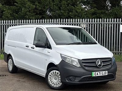 Used Mercedes e-Vito 85 kW (116 HP) 2021 White MPV