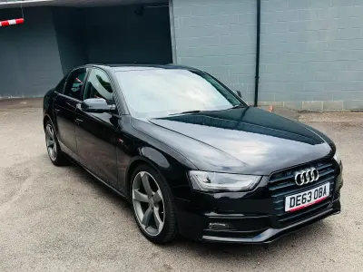 Used Audi A4 S-Line 170 HP (125 kW) 2013 Black Sedan