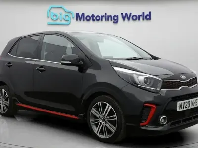 Used Kia Picanto GT-Line 101 HP (74 kW) 2020 Black Hatchback