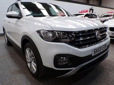 White Used 2019 VW T-Cross SE SUV | £12,485 (Fair price)