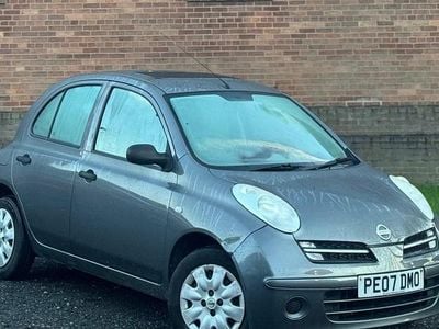 Grey Used 2007 Nissan Micra Hatchback | £1,095 (Good price)