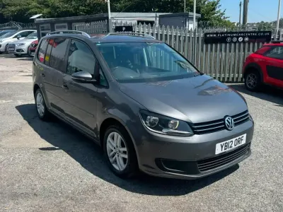 Used VW Touran SE 105 HP (77 kW) 2012 Grey MPV