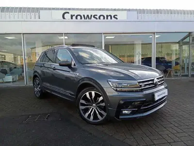 Usado VW Tiguan R-line 150 HP (110 kW) 2020 Cinzento SUV