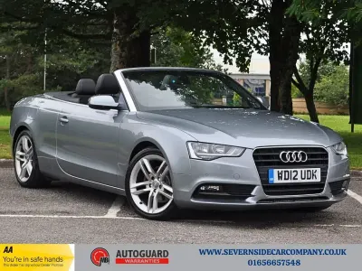 Used Audi A5 Cabriolet 177 HP (130 kW) 2012 Grey Cabriolet