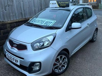 Used Kia Picanto City 68 HP (50 kW) 2013 Silver Hatchback