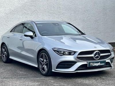 Used Mercedes CLA200 AMG line 163 HP (119 kW) 2020 Silver Coupe